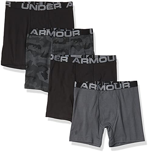 Under Armour Boys' Camo Cotton Boxer Set, Assorted Colors (4-Pack) Under Armour Boys' Camo Cotton Boxer Set, Assorted Colors (4-Pack)